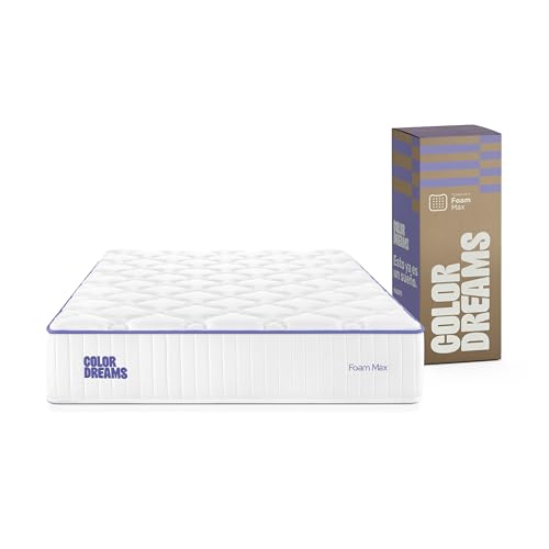 La Mejor Selección de Colchon Queen para comprar hoy. 49 COLORDREAMS, Colchón QueenMax Foam 28 cm | Memory Foam | Firmeza Media | Hipoalergénico y antiácaros | Transpirable | 150x190 cm | Colchones en Caja | 30 Noches de Prueba y 5...
