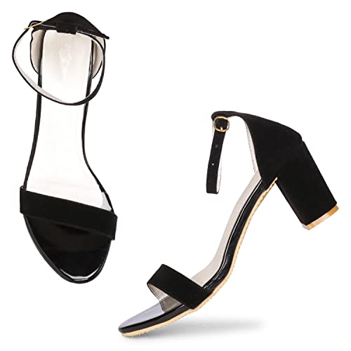 Image of VAGON Women Vj1276 Faux Leather Ankle Strap