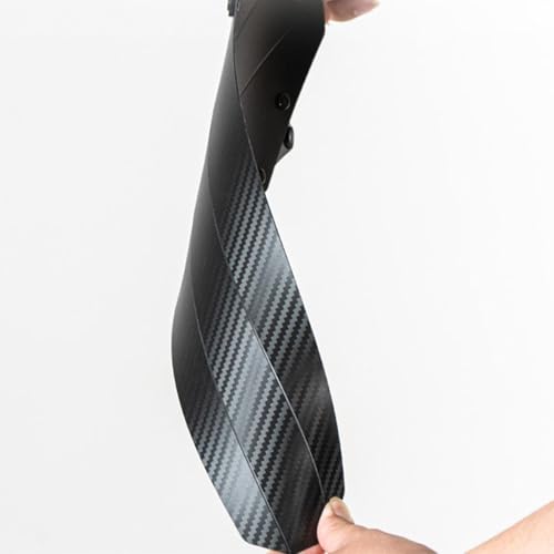 Guardabarros ajustables para bicicletas evitan salpicaduras en rutas mojadas 7