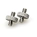 UKCOCO 2pcs Tripod Adapter 1/4 Screw Adapter for Tripod 1/4