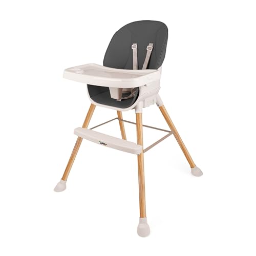 La Mejor Lista de Muebles para bebé - los más vendidos. 45 SHIMY Silla para Bebé 5 en 1 con Bandeja para Comer, Periquera con 5 Funciones Diferentes y Cinturón de Seguridad Ajustable, Silla Alta Periquera Portátil para Niños de 6 a 36...