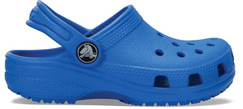 Image of Crocs Unisex-Child Kids' Classic Clogs, Ocean /Ocean, 3 Little Kid