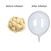 12 inch Clear balloons Transparent balloons Helium Balloons Quality Clear Latex Balloons Party Decorations Supplies Pack of 100