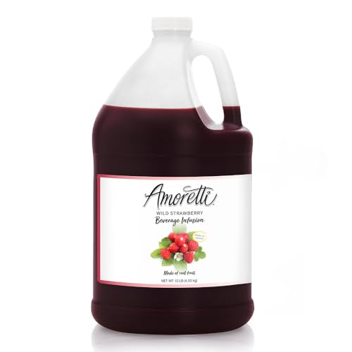 image for Amoretti - Wild Strawberry Beverage Infusion, 94 Servings Per Bottle (