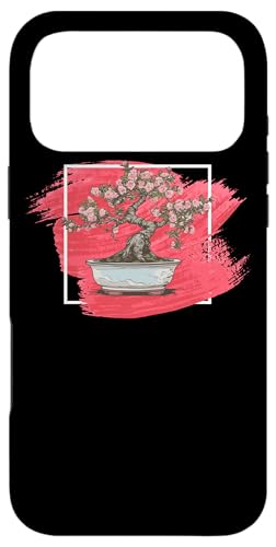 BONSAI 盆栽の木、盆栽の植物、盆栽の植木鉢、盆栽 スマホケース iPhone 17 Pro Max 用
