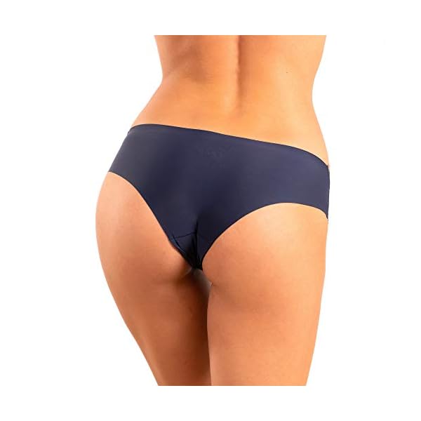 Pretty-Sweet-Basics-Womens-Laser-Cut-Bikini-Cheeky-Hipster-Panties-Pack-of-10 Pretty Sweet Intimates Women’s Laser Cut Cheeky Bikini Underwear, Pack of 10, Seamless and No Show with Lace