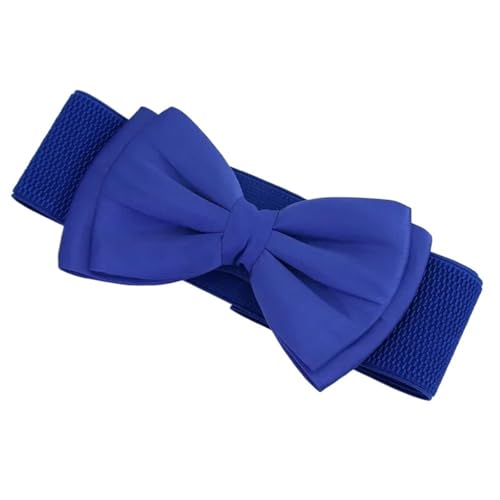 Women Belt Cute Big Bow Waist Wrap Elastic Belt
