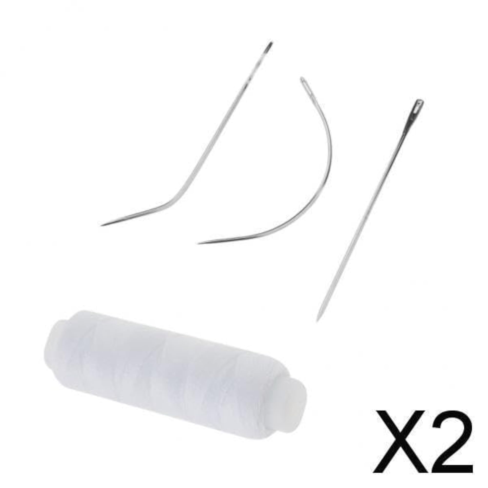 Cotton Hair Track Weft Weaving Sew Decor Thread for Hair Extension