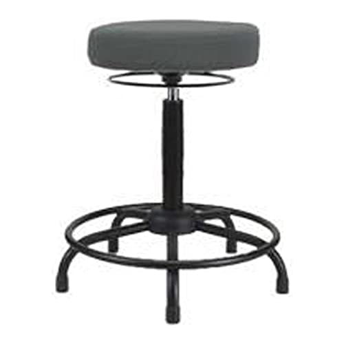 Tabouret haut en tissu Thomas ECOM FHBSO-RT-RG-F44 avec base tubulaire