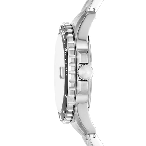 Fossil Men's Blue Quartz Stainless Steel Three-Hand Watch - Image 3