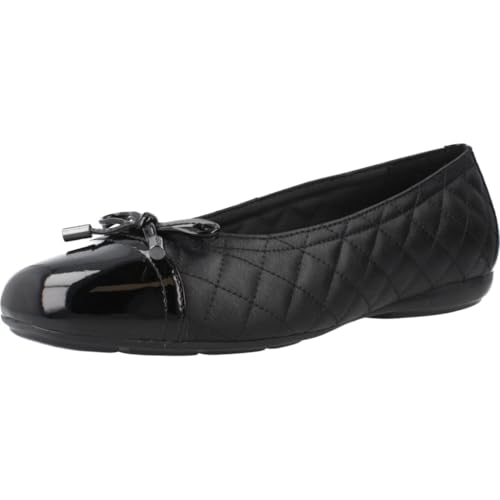 Geox D Annytah W, chaussures plates confortables pour le bureau