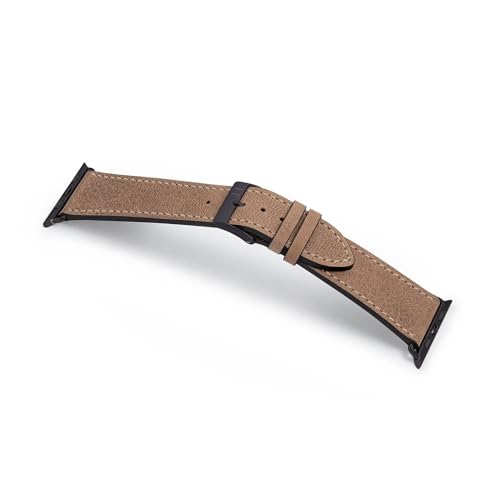 Bracelet Apple Watch HOHELUFT en cuir confortable pour le sport et le bureau