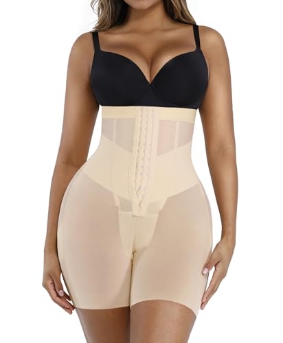 Image of Lover-Beauty Tummy Control Shapewear for Women Strapless Fajas Body Shaper Shorts Butt Lifter Girdle