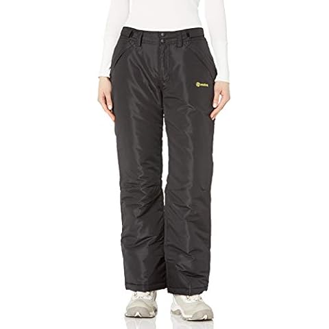Solstice Apparel Womens Snow Pants, Black, Large Cover