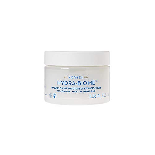 KORRES Hydra-Biome Probiotic Greek Yogurt Mask, 3.38 Fl oz