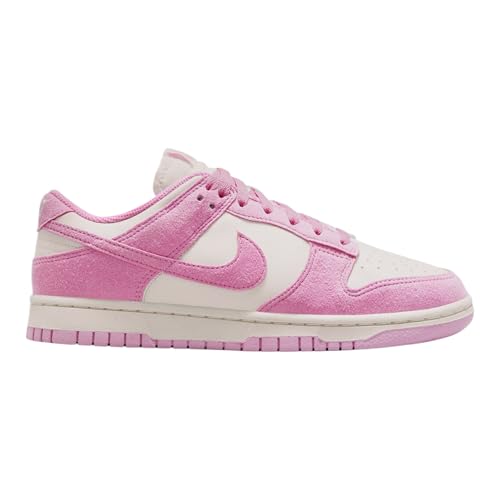 Dunk Low Next Nature Womens Lifestyle Shoes (Sail/Pink Rise/Sail) (HJ7673-101, Pink/White)