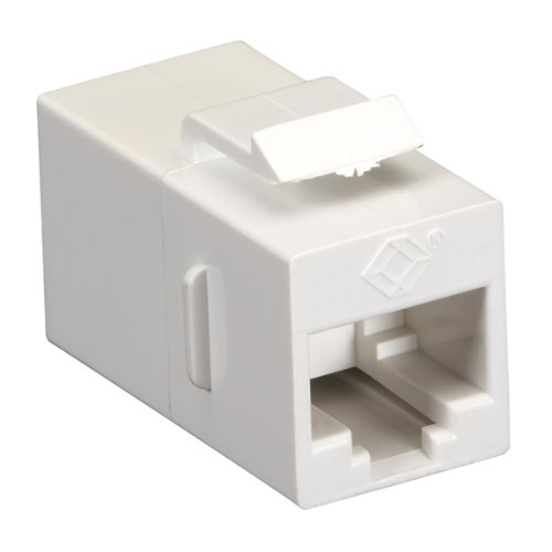 CAT5e Keystone Coupler, CrossPinned, Unshielded, White, 10Pack Amazon.in Electronics
