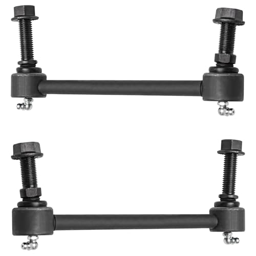 Image of Detroit Axle - 4pc Front End Control Arms Kit for 08-15 Cadillac CTS, 2 Lower Control Arms w /Ball Joint 2 Sway Bars 2008 2009 2010 2011 2012 2013 2014 2015 Replacement
