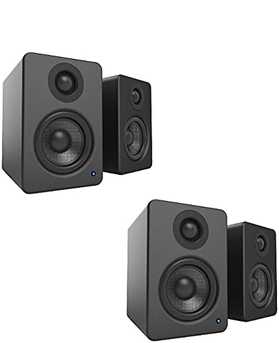 Pair of Kanto YU2 Powered Desktop Speakers - 3