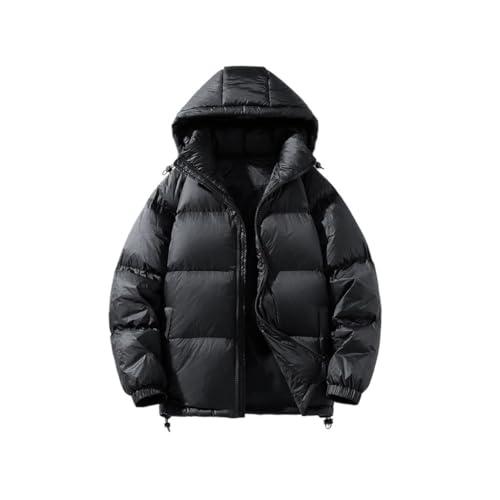 Winter Hooded Men's Down Jacket Fashion Warm Down Jacket Casual Winter Men's Thick Parka