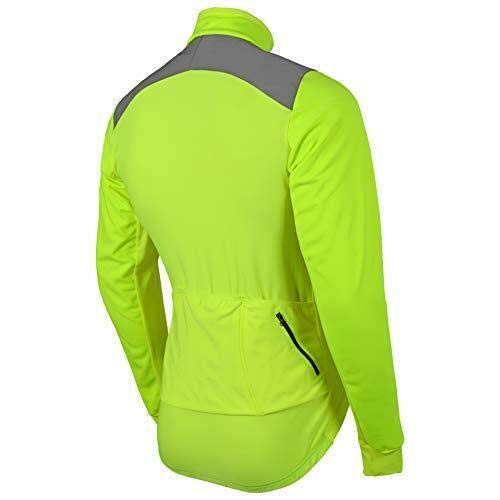 Zimco Pro Winter Cycling Jacket High Visibility Bicycle Thermal Jacket Bike (Small)