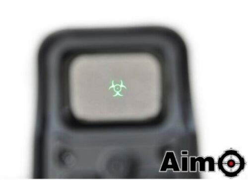 MIRINO Fucile Softair Red DOT OLOGRAFICO Punto di Mira Stile BIO-Hazard Dark Earth (EL-AO5062T)