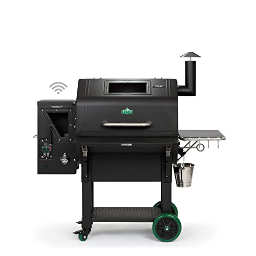 Pellethead Green Mountain Grills Ledge Prime Plus WiFi Pellet Grill, Black