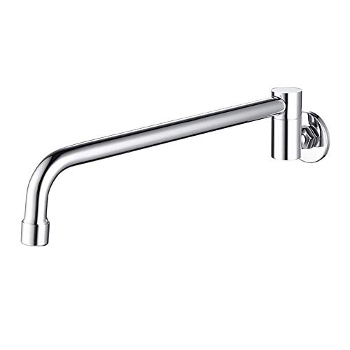 Jewelry Grifo para Fregadero de Cocina, grifos de Lavabo de latón para Montaje en Pared, Interruptor oscilante semiautomático, fregona para Piscina, Grifo para Piscina, grifos de a