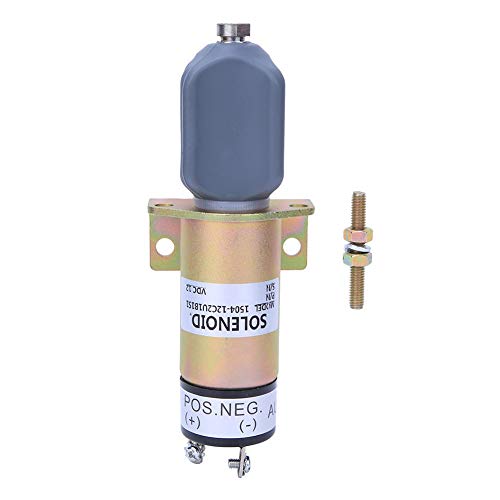 Shut off Solenoid Valve, High Quality Steel Shell Shut off Solenoid Valve Engine Replacement Kit 1504-12C2U1B1S1A