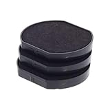 Trodat Replacement Ink Cartridge 6/4642 - Pack of 3 Color Black