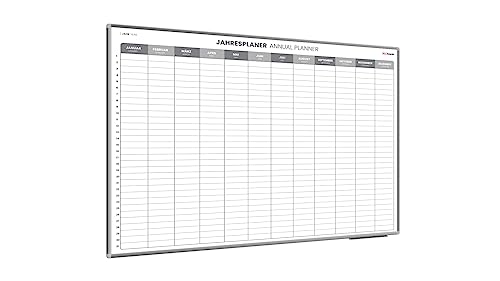ALLboards Magnetischer Jahresplaner 120x90cm für...