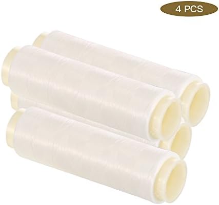 Walmeck Pack of 4Pcs High Tensile Elastic Bait Thread Sea Fishing Bait Lure Line Bait Saver