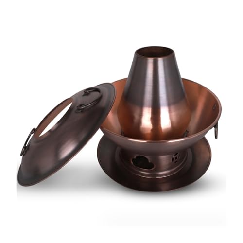 Olla de cobre para hotpot 32 cm miniatura 5