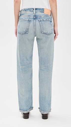 MOUSSY VINTAGE Women's MV Arverne Straight Low Jeans4