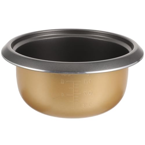 Yardenfun Olla Interior de Repuesto para Arrocera Eléctrica de Recipiente Antiadherente Multiusos para Cocinar Arroz Sopas y Pasteles Compatible con Ollas Antiguas