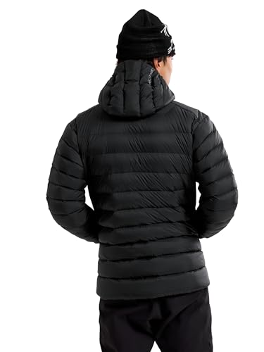 Image of Arc'teryx Cerium Hoody, Men's Down Jacket | Packable, Insulated Men's Winter Jacket with Hood | Black, X-Large