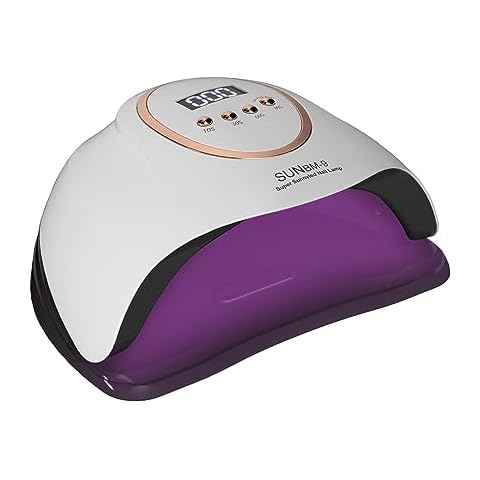 Professional UV Light Nail Lamp, 280W LED Nail Dryer Manicure Pedicure with Auto Shutoff, 66 Lamp Beads, 4 Timer Setting for UV Gel, UV Builder, Gel Nail Polish, Home, Manicure Store Cover