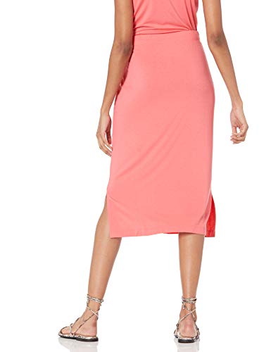 Image of Amazon Essentials Women's Pull-On Knit Midi Skirt with Elastic Waist, Stretchy (Available in Plus Size)