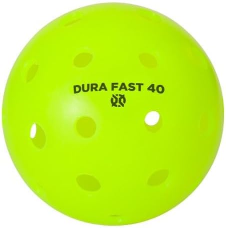 Dura Fast 40 Pickleballs | Outdoor Pickleball Balls | USAPA Approved and Sanctioned for Tournament Play