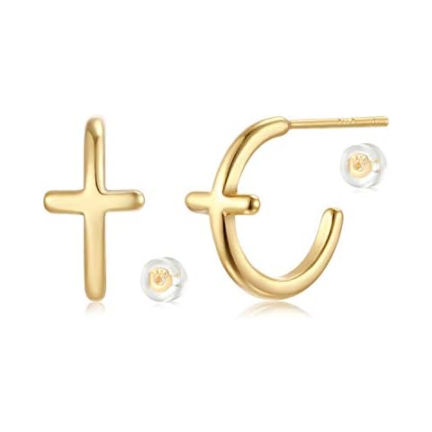 MYEARS Women Cross Earrings Cover