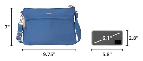 Image of Baggallini Securtex Anti-Theft Memento Crossbody