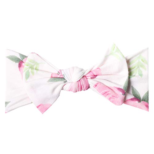 Image of Copper Pearl Baby Bows: Stylish Headbands for Baby Girls, Premium Soft and Stretchy Baby Headbands, Perfect for Newborns, Trendy Designs - Grace