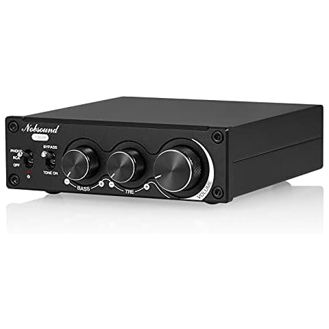 Nobsound 1002P Mini TPA3221 Stereo Digital Power Amplifier MM Phono / Home Turntable Amp 100W×2 Cover