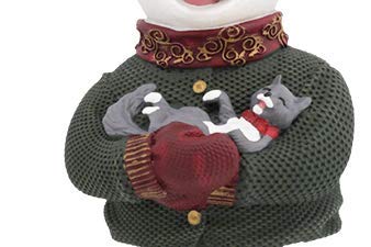 Snowman BobbleHIPS - Estatua coleccionable de Navidad 6