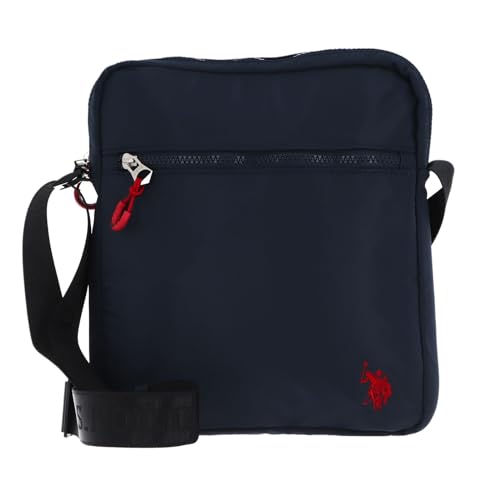 Sac crossbody U.S. Polo Assn. Bigfork bleu marine petit format bandoulière réglable