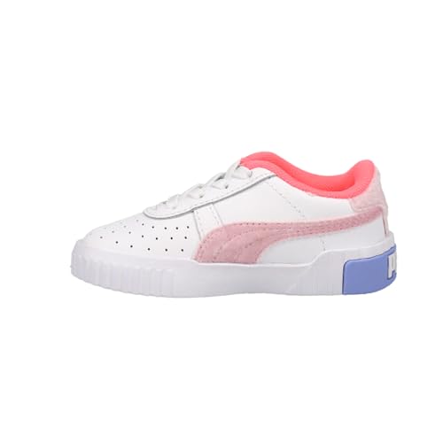 PUMA Kids Girls Cali Valentines Ac Perforated Logo Lace Up Sneakers Shoes Casual - White3