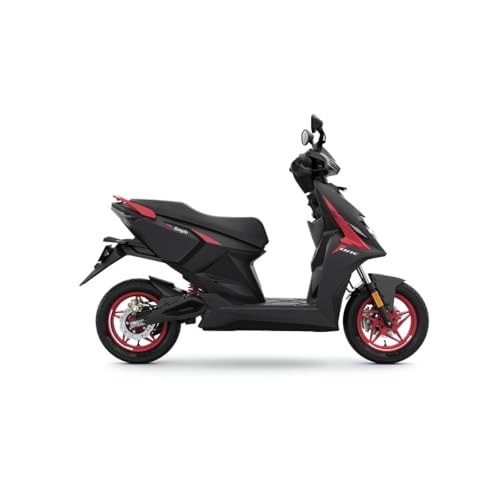 Image of Simple Energy ONE Electric Scooter | 265 km Range | 115 km /h Top Speed | 5kWh Battery | Brazen X (Black and Red)| Advance Booking for Ex-Showroom
