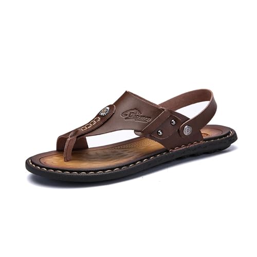 Comfy Leather Bunion Corrector Sandals Men, Non- Slip Men's Sandals Bunion Relief