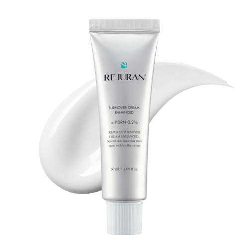 REJURAN® Turnover Cream Enhanced, DOT™ c-PDRN® - Salmon DNA PDRN Face Moisturizer for Regeneration, Deep Hydration, Collagen Boosting, and Glow-Enhancing Skin. Korean Skin Care (1.69 fl oz)