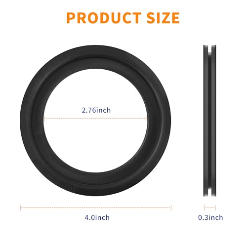 Image of RV Toilet Seal, Flush Ball Seal Gasket Replacement 385311658 for Dometic 300 310 320 Series Pedal Flush Toilets, High-Grade Rubber, Toilet Seal Parts Solve The Leakage Problem